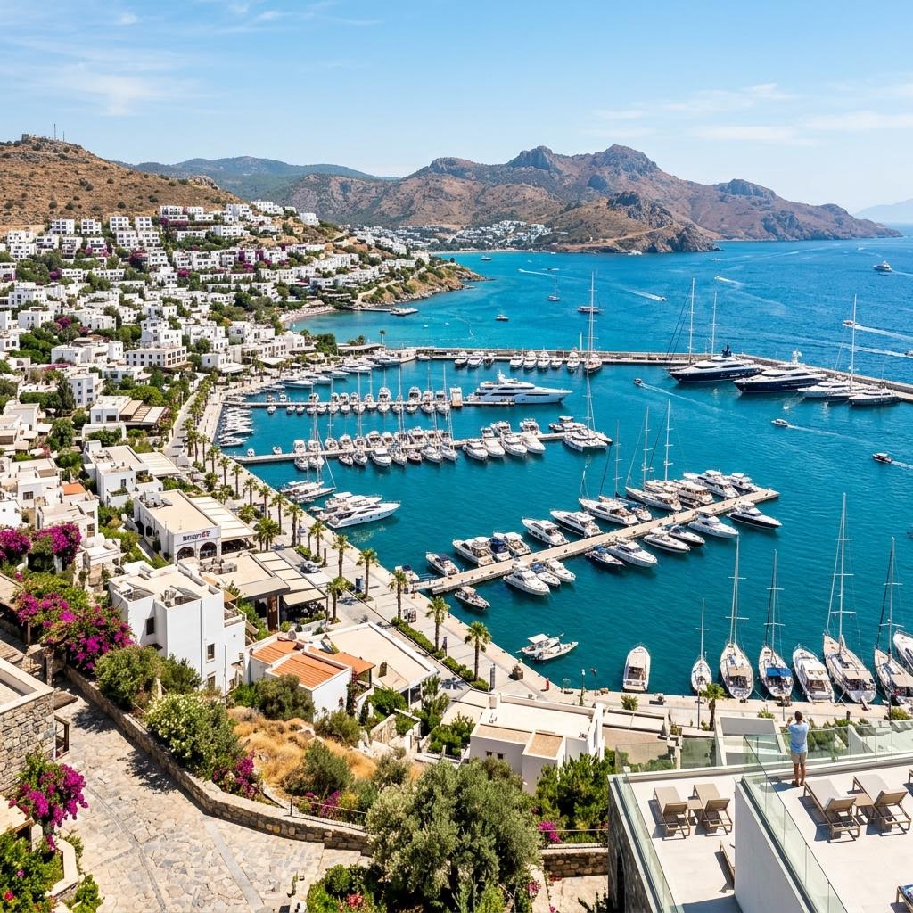 Yalıkavak Bodrum Koy Manzarası - Teknik Servis Hizmeti